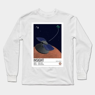 Mars Insight Lander Long Sleeve T-Shirt